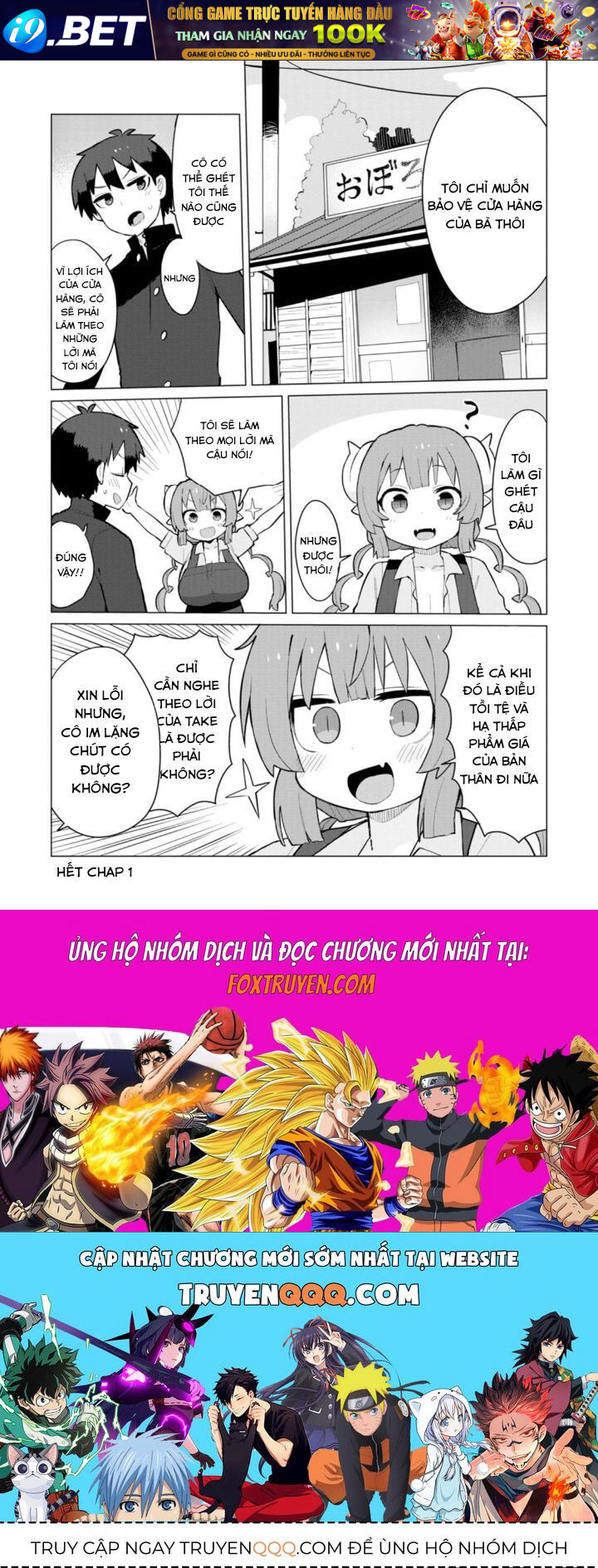 Kobayashi-San Chi No Maid Dragon: Iruru Wa Koi Toka Wakarimasen! - Chapter 1 - Page 14