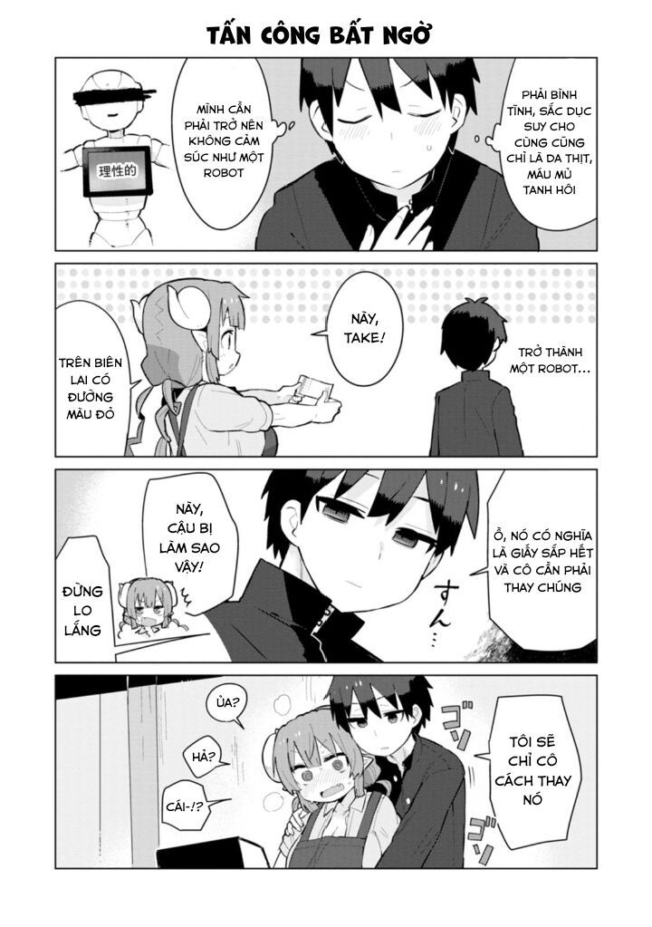 Kobayashi-San Chi No Maid Dragon: Iruru Wa Koi Toka Wakarimasen! - Chapter 1 - Page 7