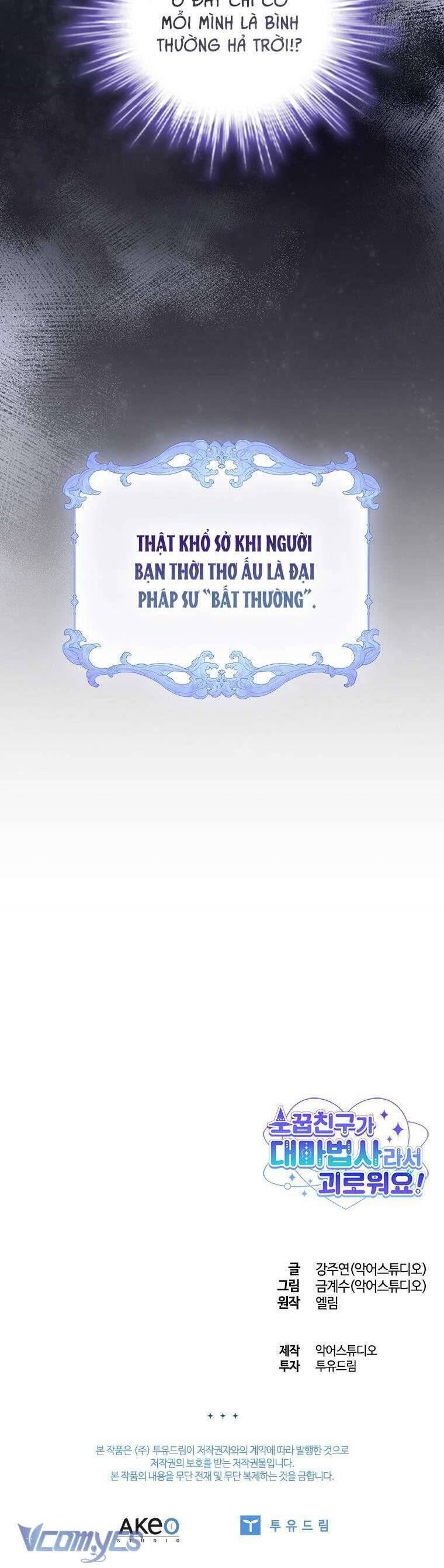 Thật Khổ Sở Khi Người Bạn Thời Thơ Ấu Là Đại Pháp Sư - Chapter 1 - Page 61