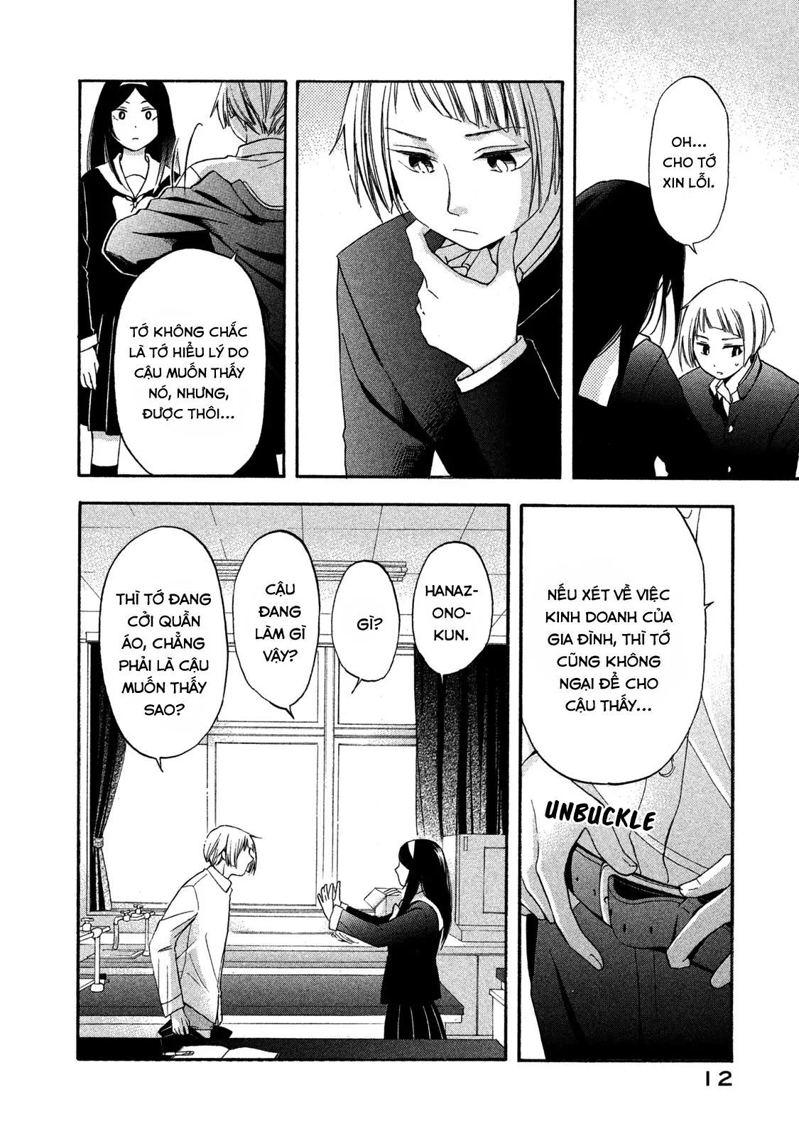 Những Cuộc Gặp Gỡ Kỳ Lạ Sau Giờ Học Của Hanazono Và Kazoe - Chapter 1 - Page 11