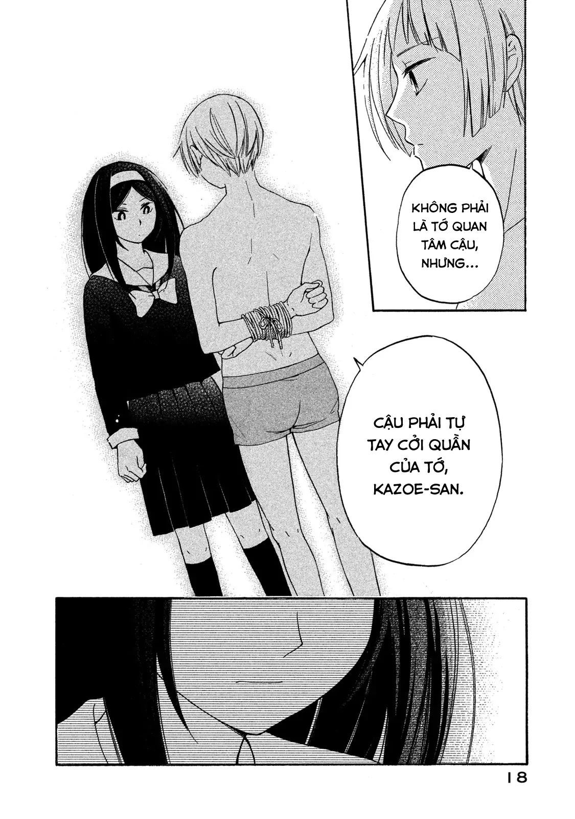 Những Cuộc Gặp Gỡ Kỳ Lạ Sau Giờ Học Của Hanazono Và Kazoe - Chapter 1 - Page 17