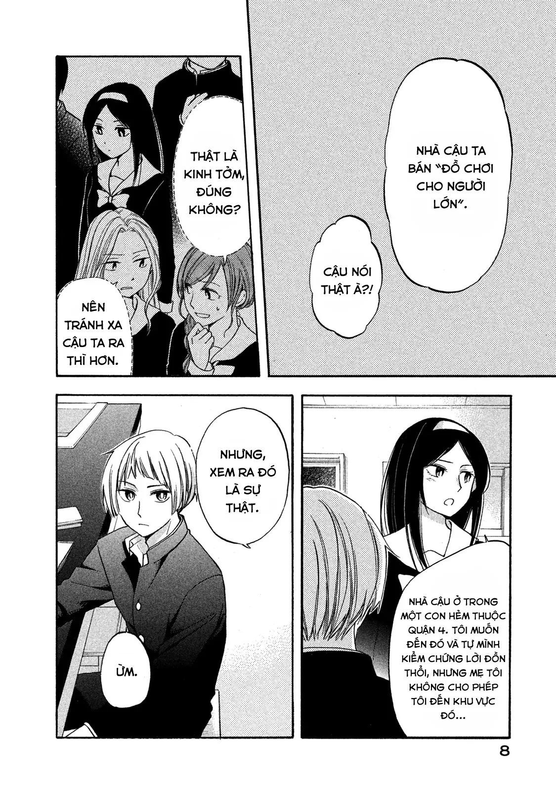 Những Cuộc Gặp Gỡ Kỳ Lạ Sau Giờ Học Của Hanazono Và Kazoe - Chapter 1 - Page 7