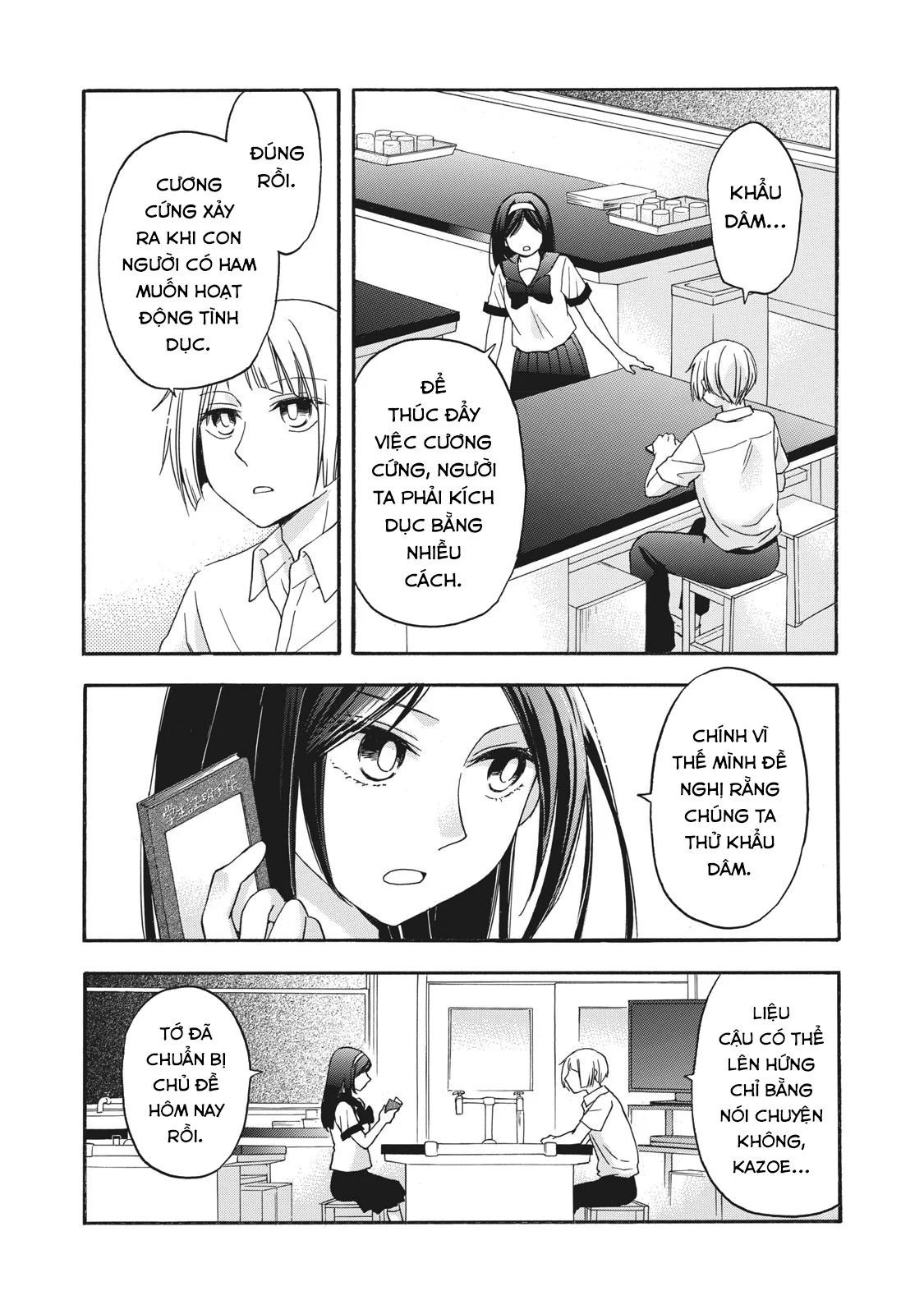 Những Cuộc Gặp Gỡ Kỳ Lạ Sau Giờ Học Của Hanazono Và Kazoe - Chapter 10 - Page 5
