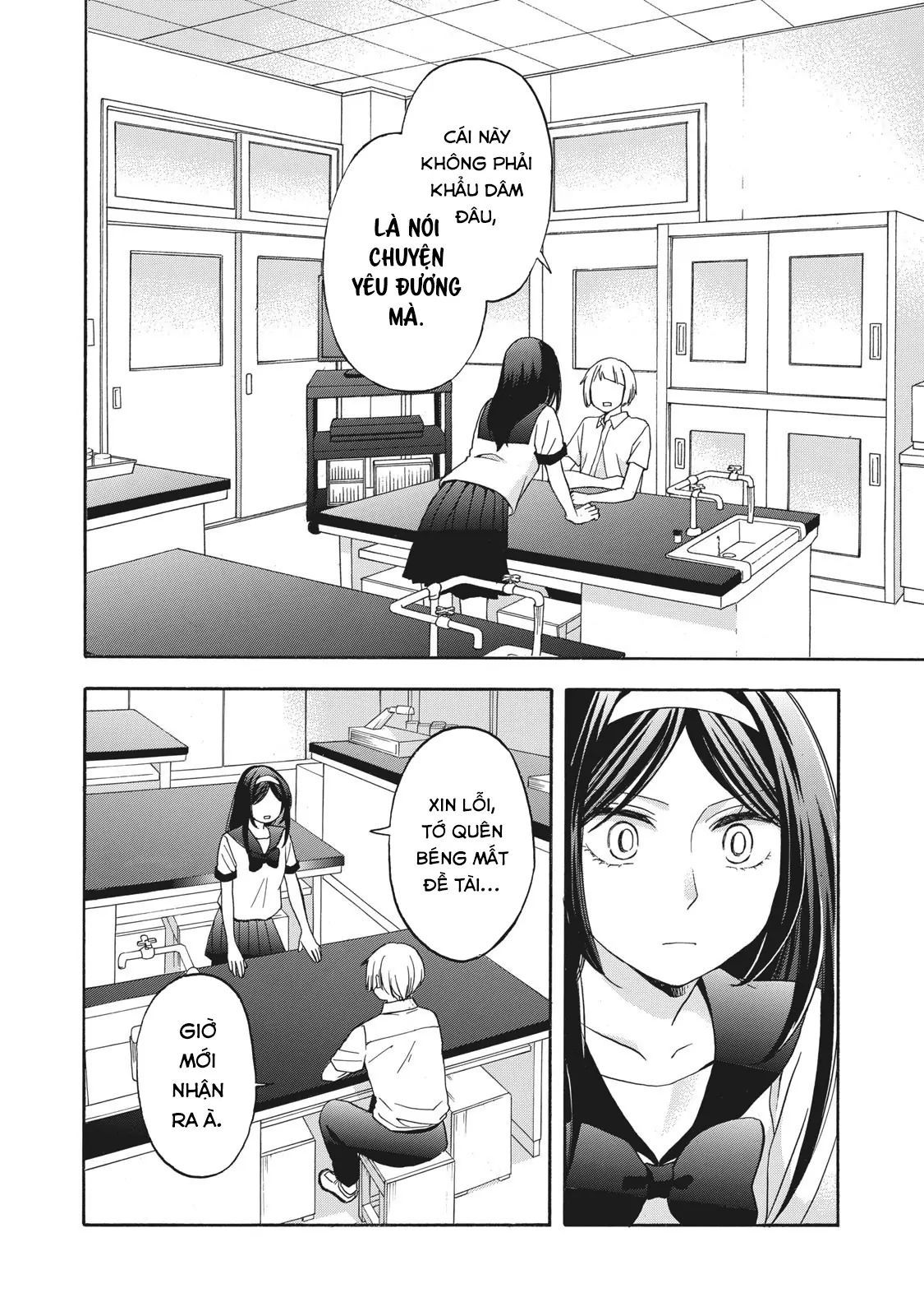 Những Cuộc Gặp Gỡ Kỳ Lạ Sau Giờ Học Của Hanazono Và Kazoe - Chapter 10 - Page 9