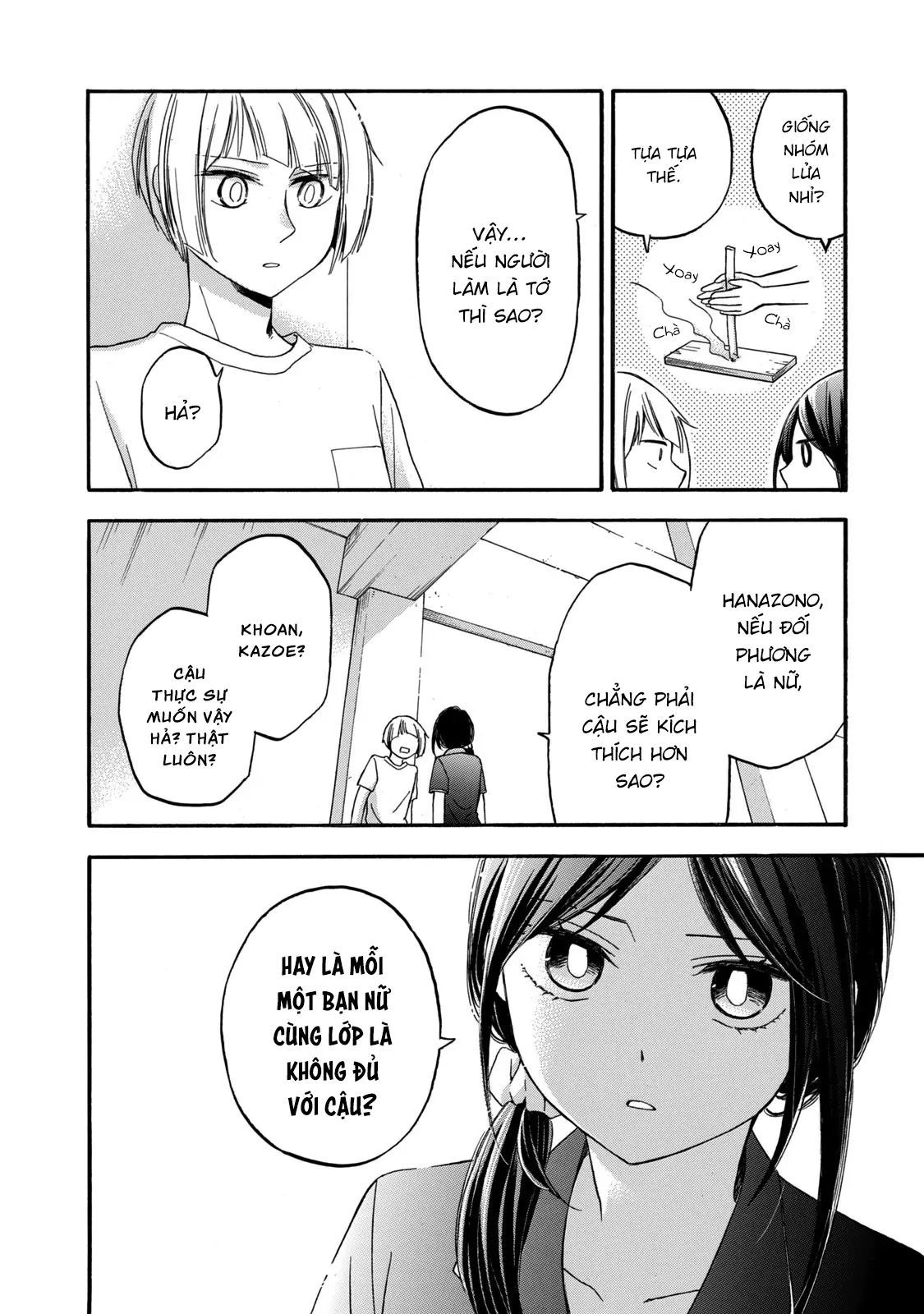 Những Cuộc Gặp Gỡ Kỳ Lạ Sau Giờ Học Của Hanazono Và Kazoe - Chapter 16 - Page 5