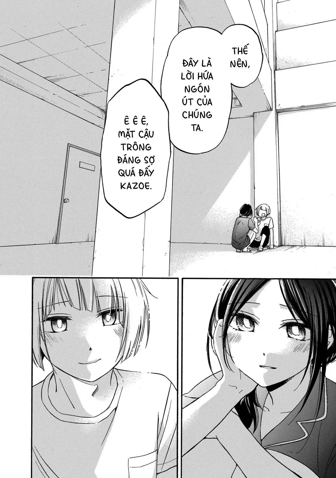 Những Cuộc Gặp Gỡ Kỳ Lạ Sau Giờ Học Của Hanazono Và Kazoe - Chapter 17 - Page 15