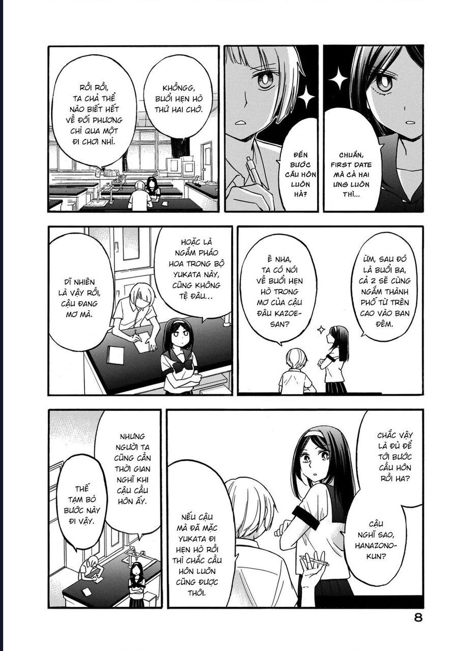 Những Cuộc Gặp Gỡ Kỳ Lạ Sau Giờ Học Của Hanazono Và Kazoe - Chapter 19 - Page 6
