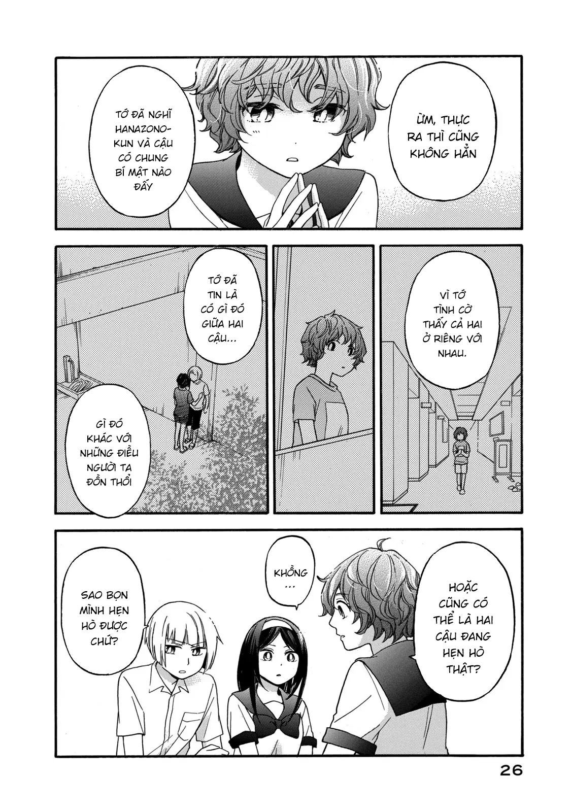 Những Cuộc Gặp Gỡ Kỳ Lạ Sau Giờ Học Của Hanazono Và Kazoe - Chapter 20 - Page 7