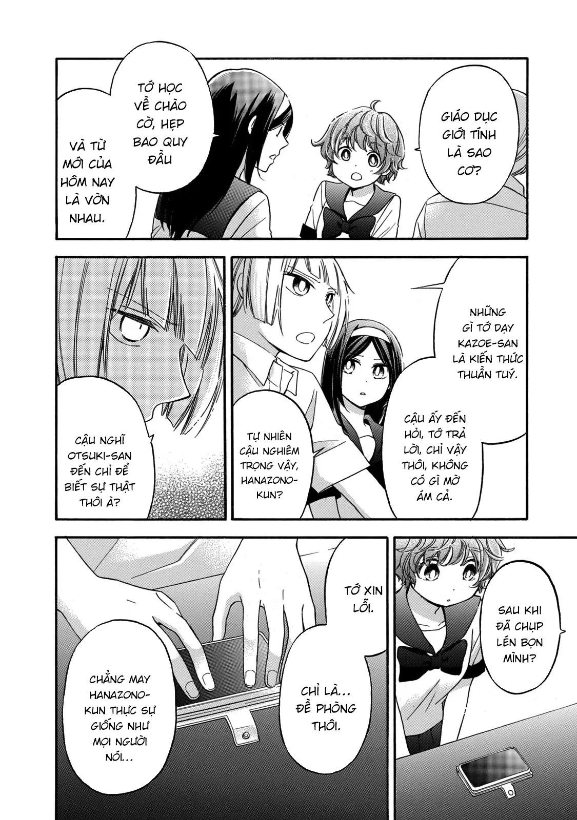 Những Cuộc Gặp Gỡ Kỳ Lạ Sau Giờ Học Của Hanazono Và Kazoe - Chapter 20 - Page 9