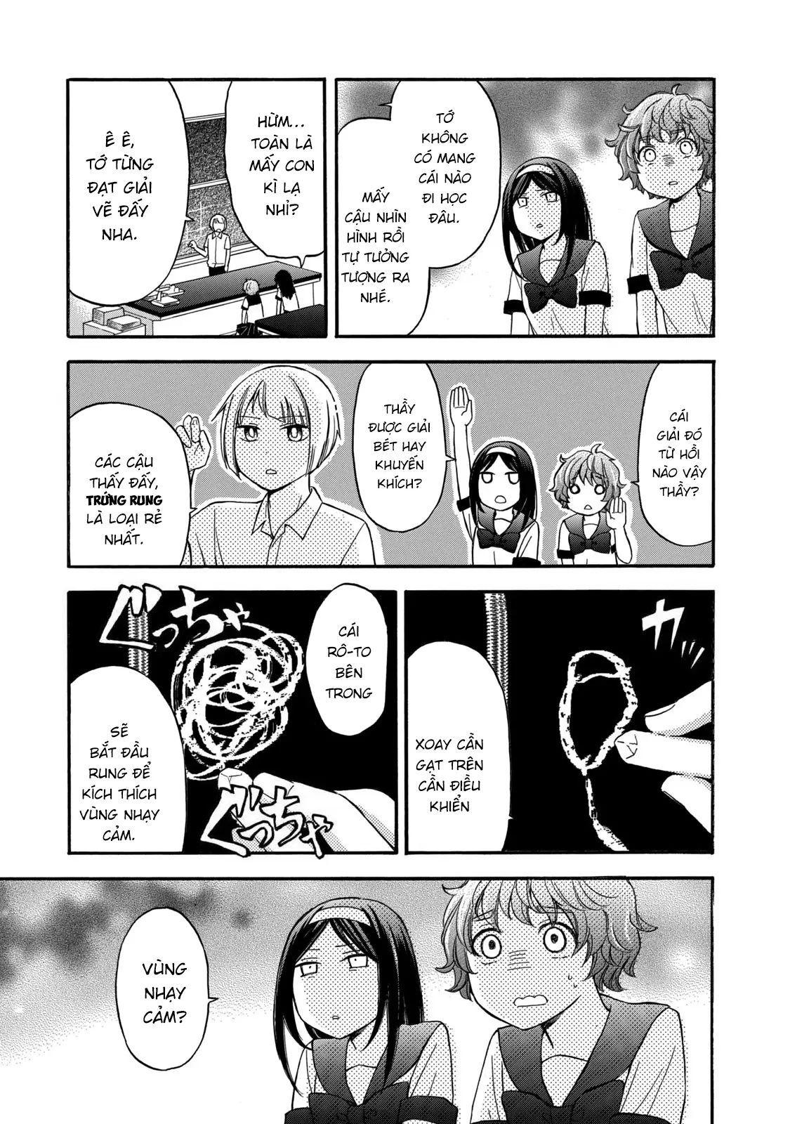 Những Cuộc Gặp Gỡ Kỳ Lạ Sau Giờ Học Của Hanazono Và Kazoe - Chapter 21 - Page 9