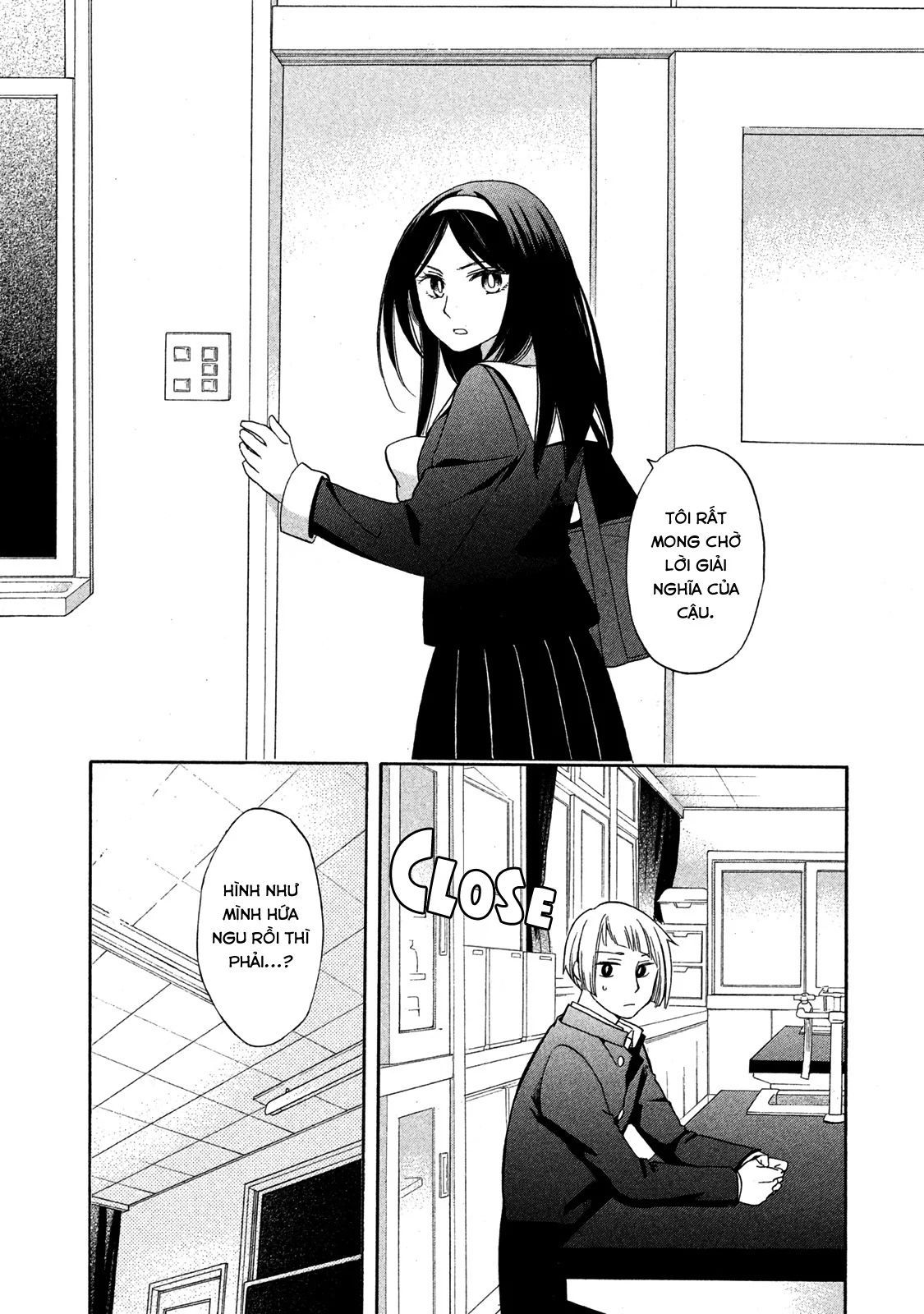 Những Cuộc Gặp Gỡ Kỳ Lạ Sau Giờ Học Của Hanazono Và Kazoe - Chapter 3 - Page 17