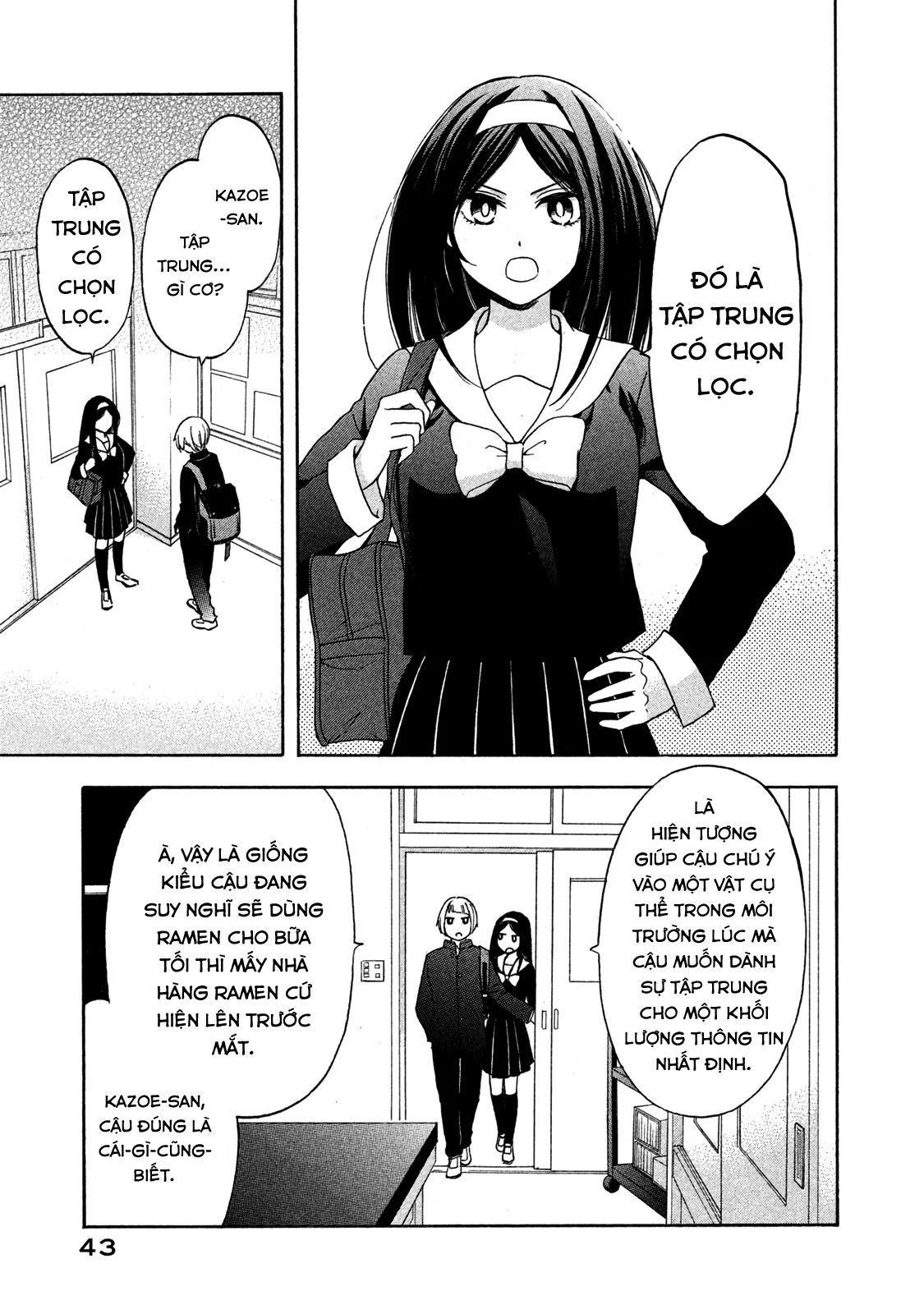 Những Cuộc Gặp Gỡ Kỳ Lạ Sau Giờ Học Của Hanazono Và Kazoe - Chapter 3 - Page 4