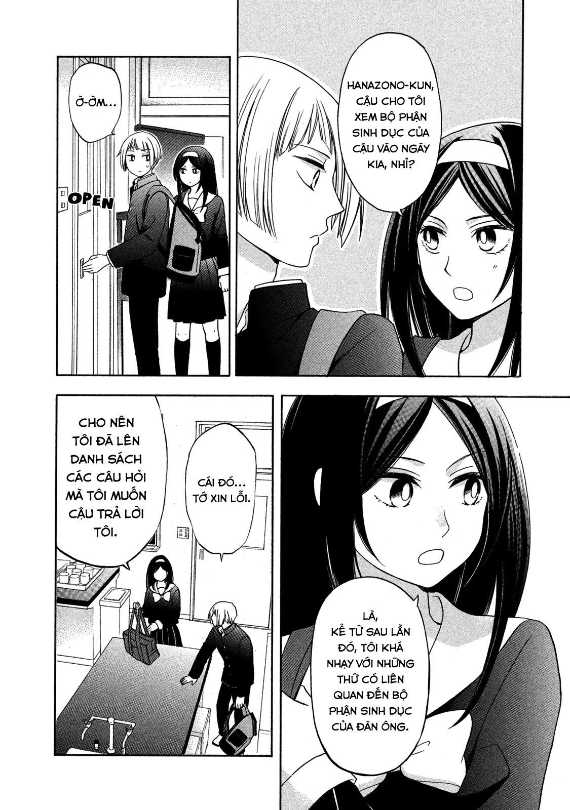 Những Cuộc Gặp Gỡ Kỳ Lạ Sau Giờ Học Của Hanazono Và Kazoe - Chapter 3 - Page 5
