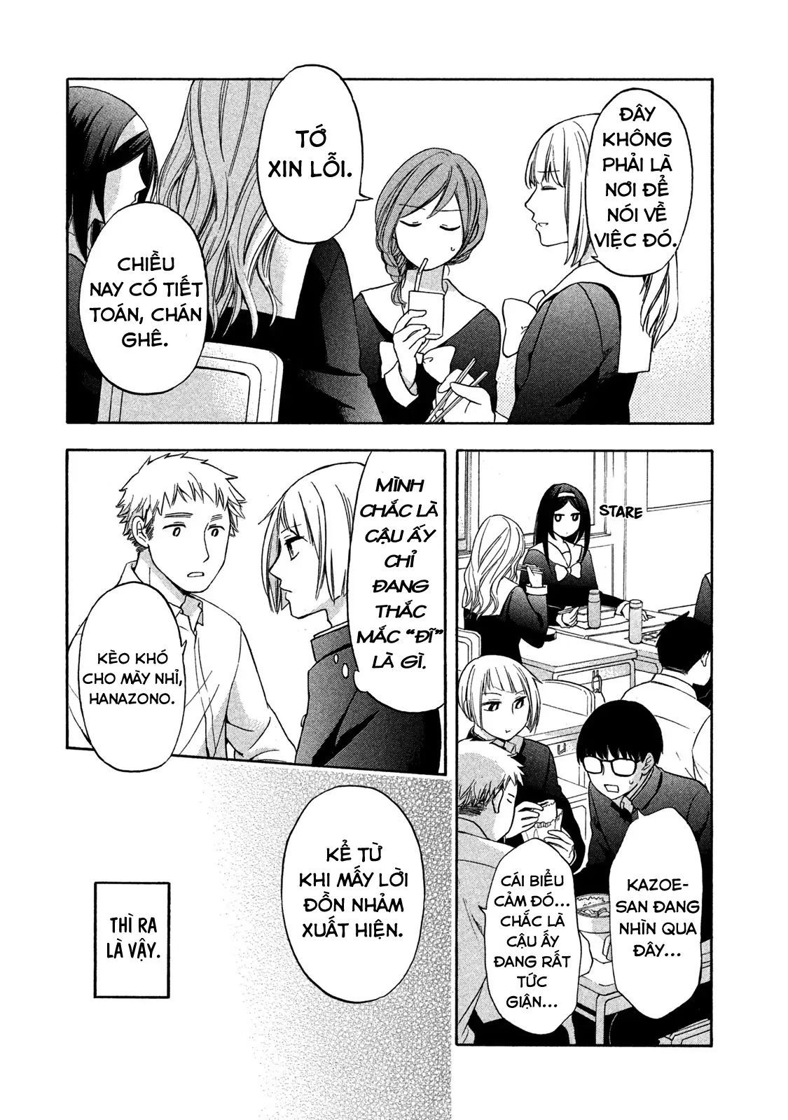 Những Cuộc Gặp Gỡ Kỳ Lạ Sau Giờ Học Của Hanazono Và Kazoe - Chapter 4 - Page 12
