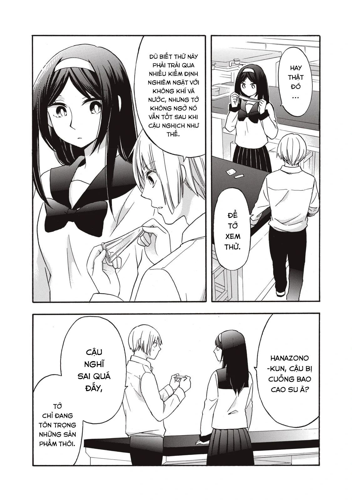 Những Cuộc Gặp Gỡ Kỳ Lạ Sau Giờ Học Của Hanazono Và Kazoe - Chapter 6 - Page 15
