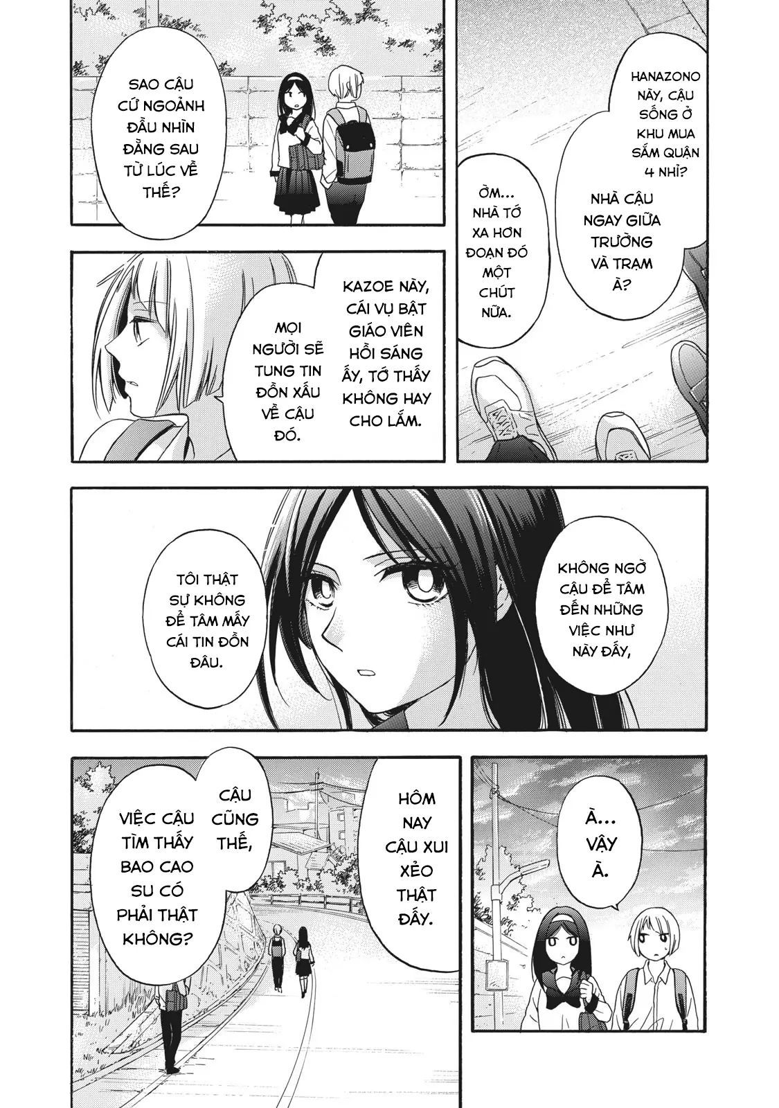Những Cuộc Gặp Gỡ Kỳ Lạ Sau Giờ Học Của Hanazono Và Kazoe - Chapter 8 - Page 3