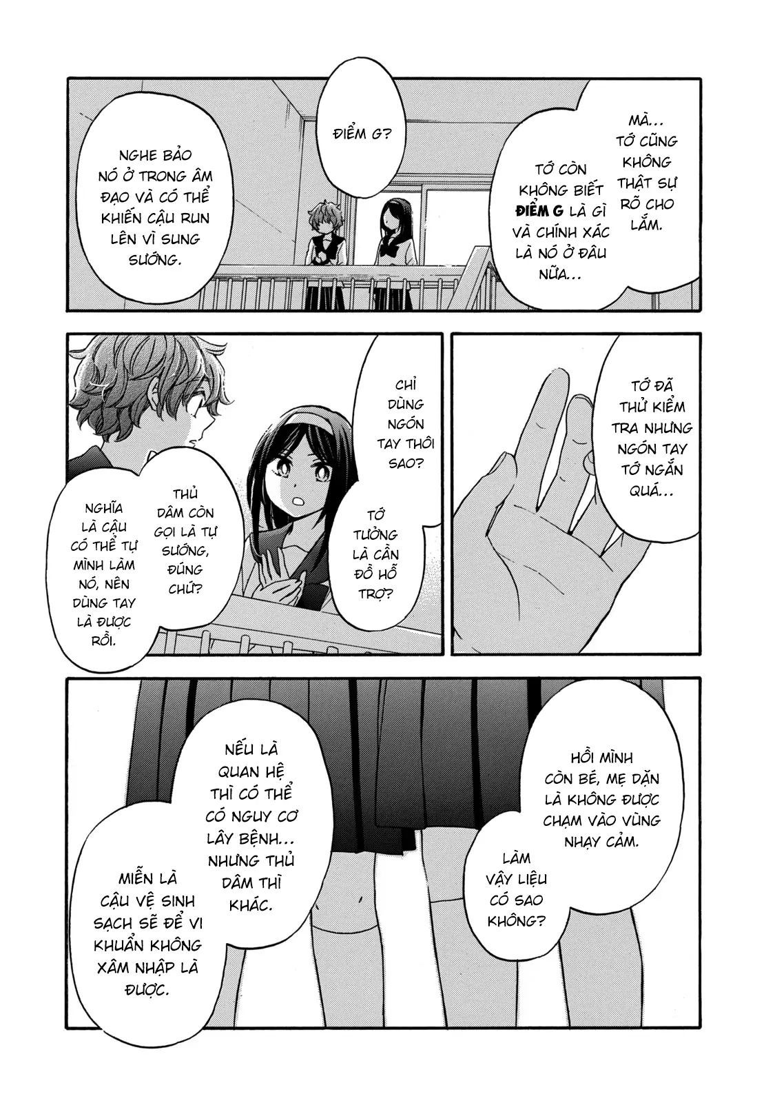 Những Cuộc Gặp Gỡ Kỳ Lạ Sau Giờ Học Của Hanazono Và Kazoe - Chapter 24 - Page 9