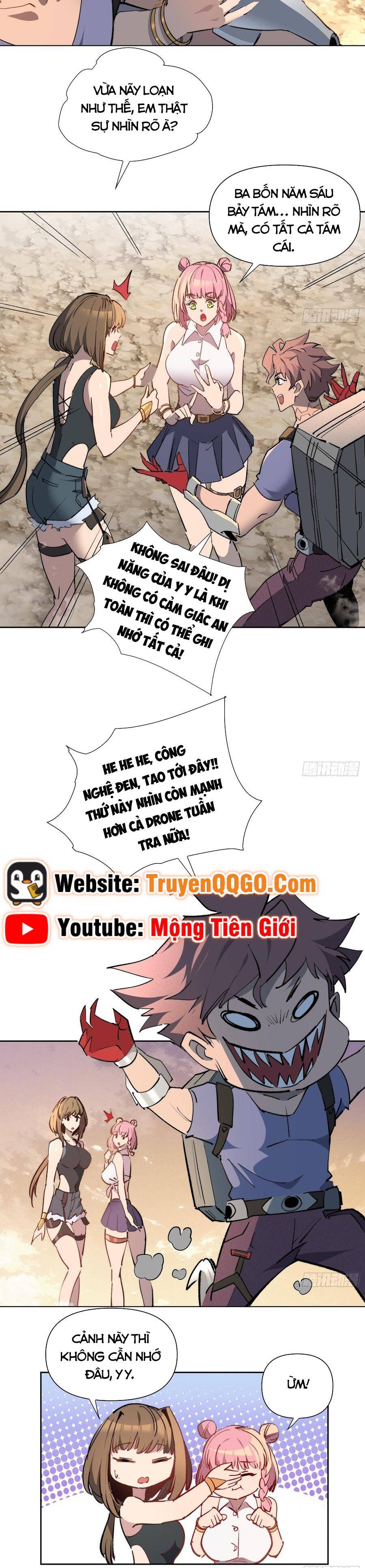 Toàn Dân Chạy Trốn, Vật Phẩm Của Ta Có Thể Thăng Cấp - Chapter 18 - Page 8