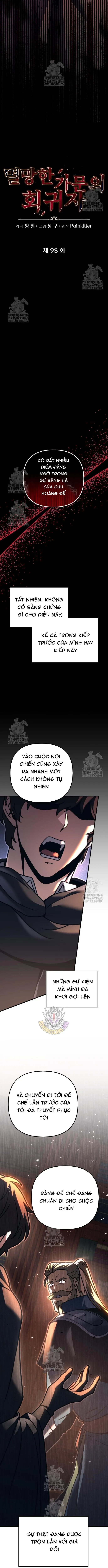 Hồi Quy Giả Của Gia Tộc Suy Vong - Chapter 98 - Page 7