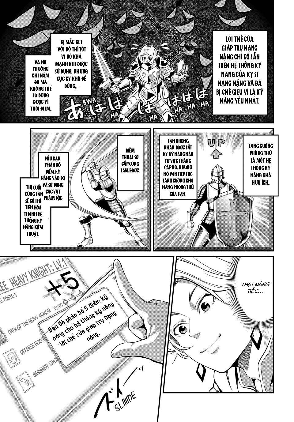 Kỵ Sĩ Chuyển Sinh Bị Lưu Đày, Trở Nên Bất Bại Nhờ Trò Chơi - Chapter 1 - Page 19