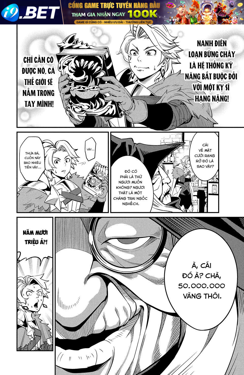 Kỵ Sĩ Chuyển Sinh Bị Lưu Đày, Trở Nên Bất Bại Nhờ Trò Chơi - Chapter 10 - Page 13