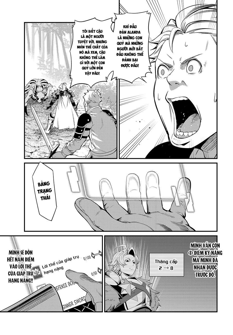 Kỵ Sĩ Chuyển Sinh Bị Lưu Đày, Trở Nên Bất Bại Nhờ Trò Chơi - Chapter 2 - Page 13