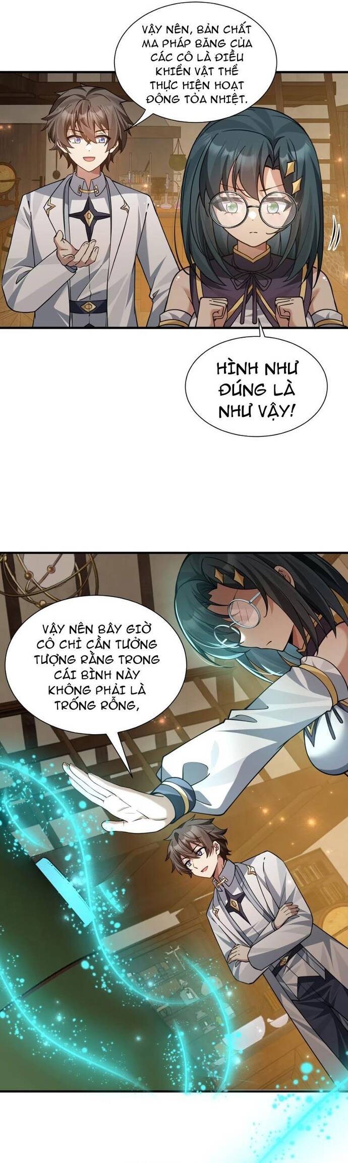 Làm Khoa Học Trong Thế Giới Phép Thuật Thì Như Thế Nào? - Chapter 8 - Page 10