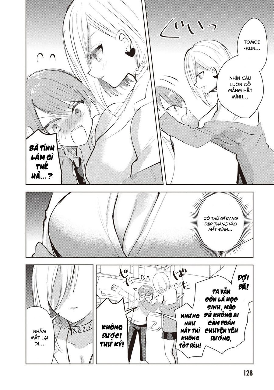 Kotowarenai Kaichou Wa Tomoe-Kun Ni Dake Shite Agetai - Chapter 11 - Page 12