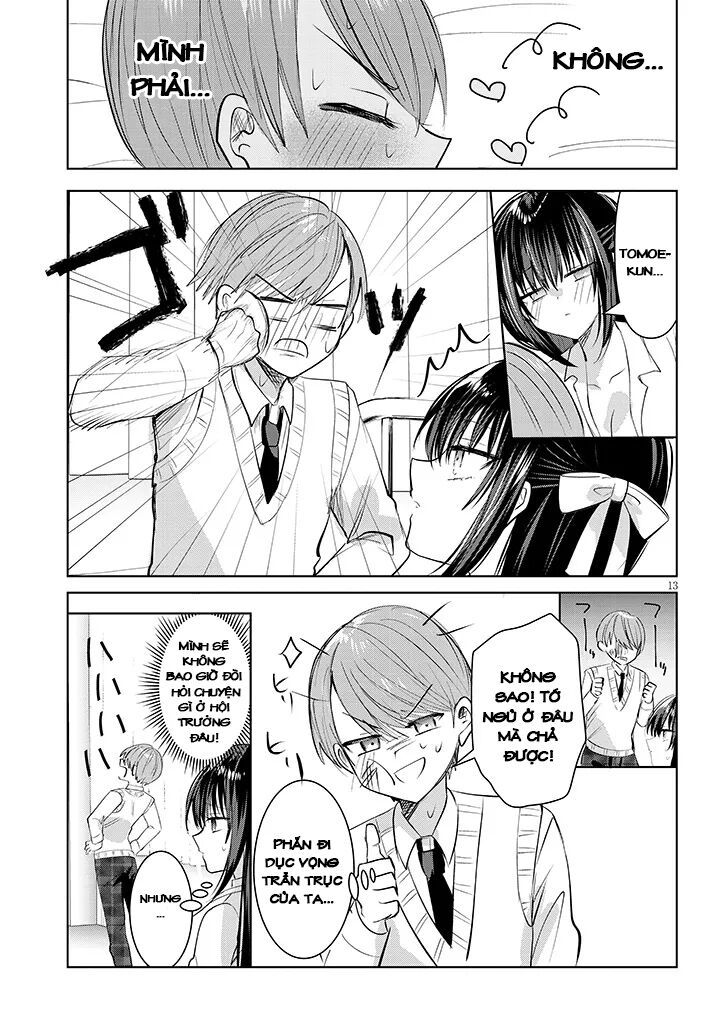 Kotowarenai Kaichou Wa Tomoe-Kun Ni Dake Shite Agetai - Chapter 2 - Page 12