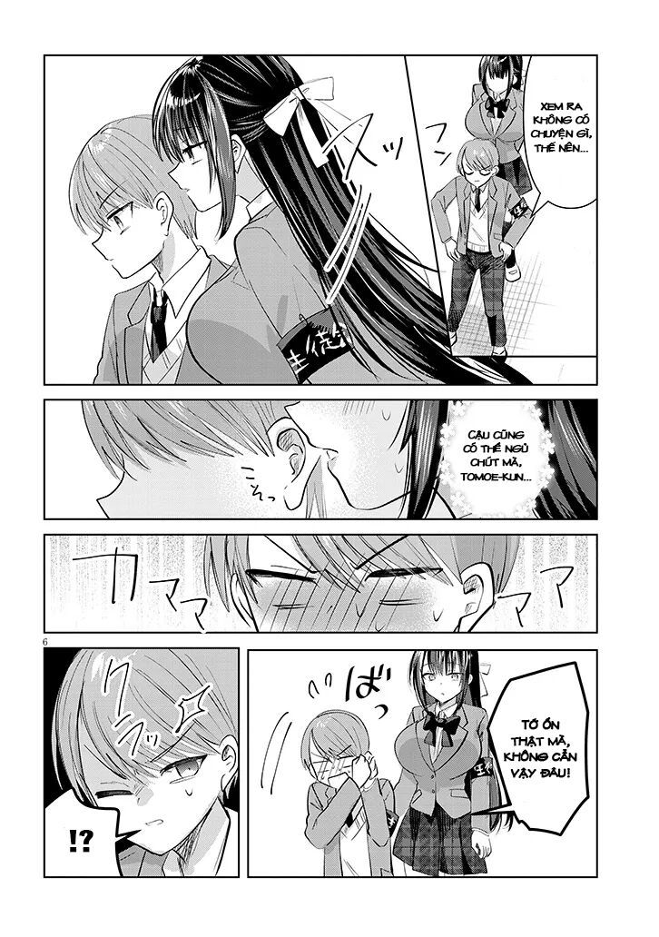 Kotowarenai Kaichou Wa Tomoe-Kun Ni Dake Shite Agetai - Chapter 2 - Page 5