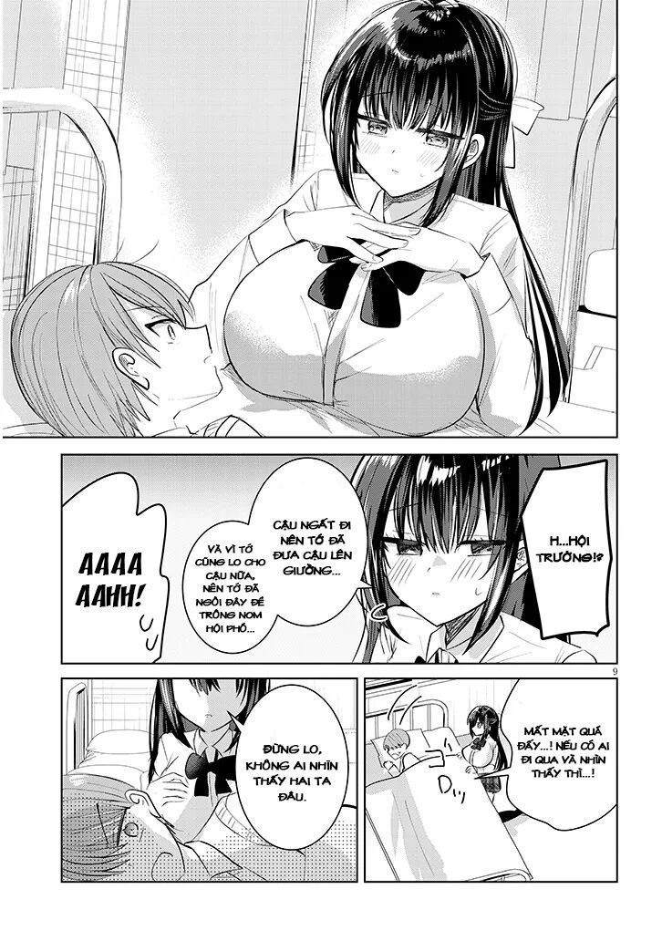 Kotowarenai Kaichou Wa Tomoe-Kun Ni Dake Shite Agetai - Chapter 2 - Page 8