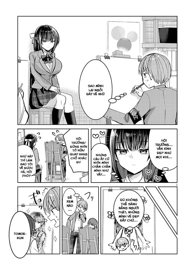 Kotowarenai Kaichou Wa Tomoe-Kun Ni Dake Shite Agetai - Chapter 3 - Page 4