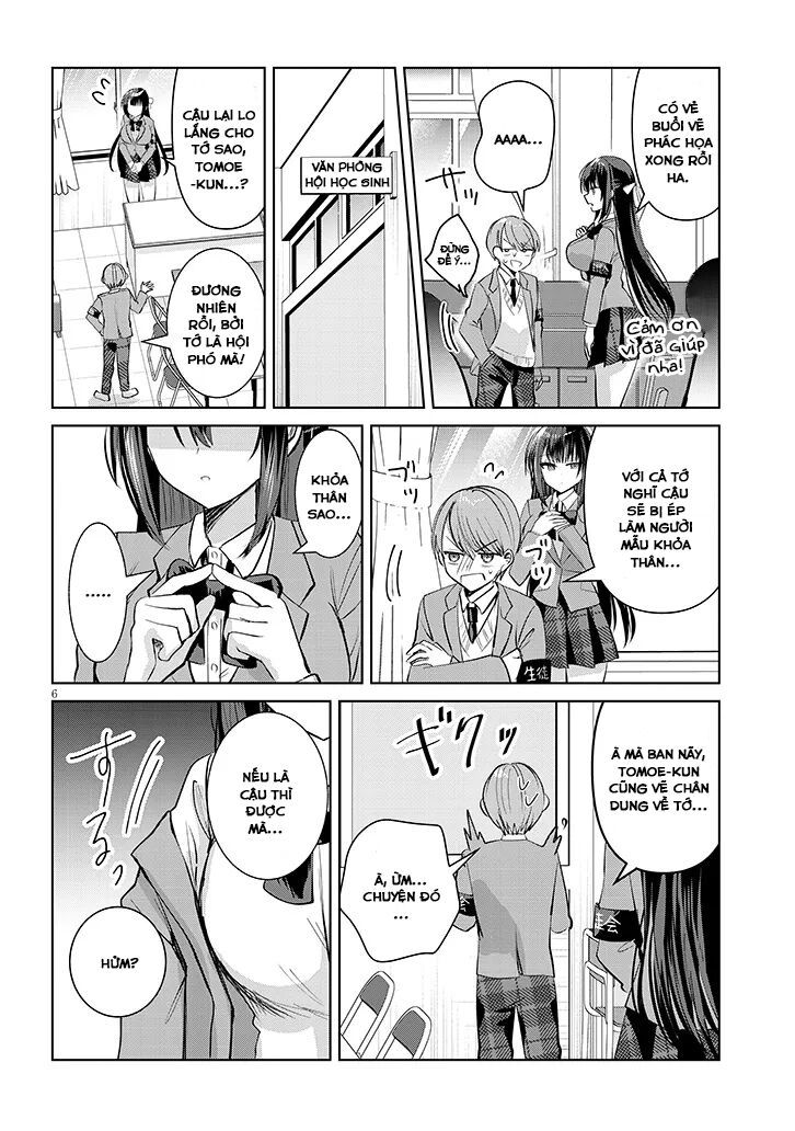 Kotowarenai Kaichou Wa Tomoe-Kun Ni Dake Shite Agetai - Chapter 3 - Page 5
