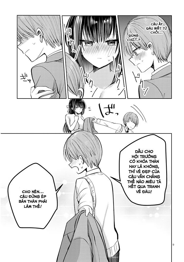 Kotowarenai Kaichou Wa Tomoe-Kun Ni Dake Shite Agetai - Chapter 3 - Page 8