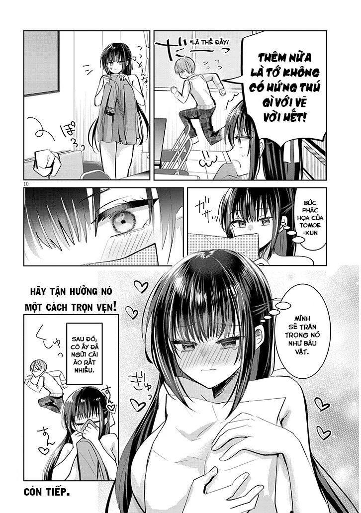 Kotowarenai Kaichou Wa Tomoe-Kun Ni Dake Shite Agetai - Chapter 3 - Page 9