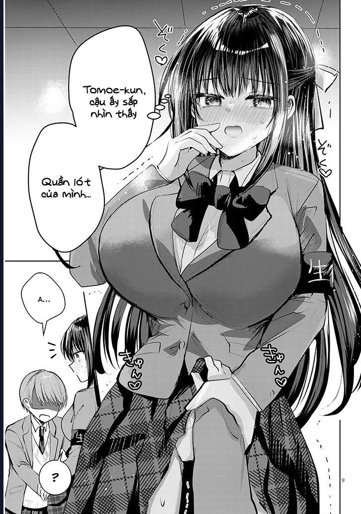 Kotowarenai Kaichou Wa Tomoe-Kun Ni Dake Shite Agetai - Chapter 4 - Page 9