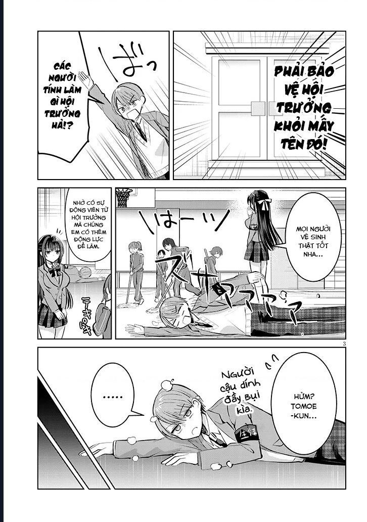 Kotowarenai Kaichou Wa Tomoe-Kun Ni Dake Shite Agetai - Chapter 5 - Page 3