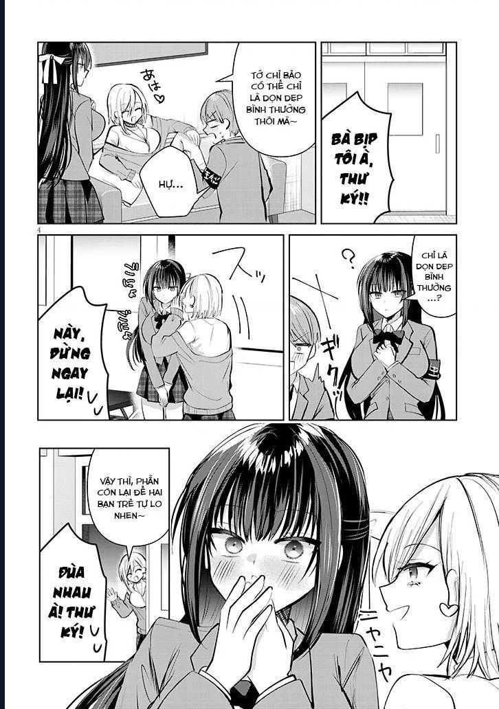 Kotowarenai Kaichou Wa Tomoe-Kun Ni Dake Shite Agetai - Chapter 5 - Page 4