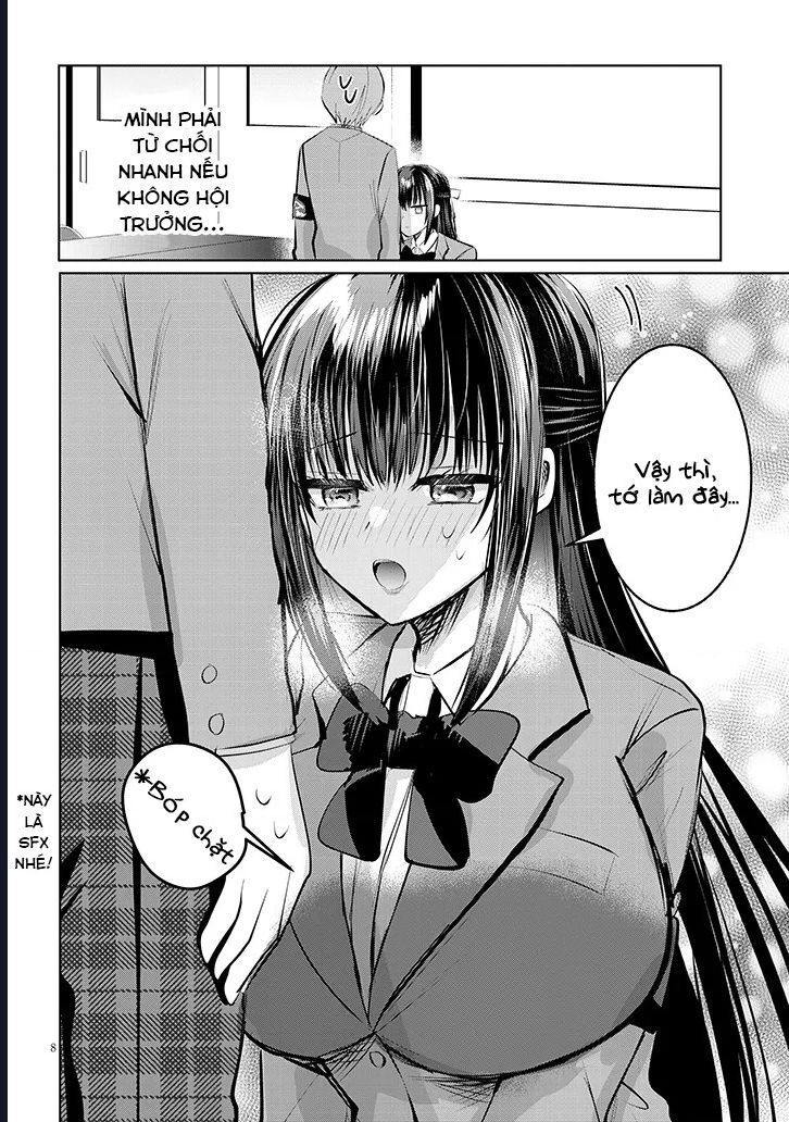 Kotowarenai Kaichou Wa Tomoe-Kun Ni Dake Shite Agetai - Chapter 5 - Page 8