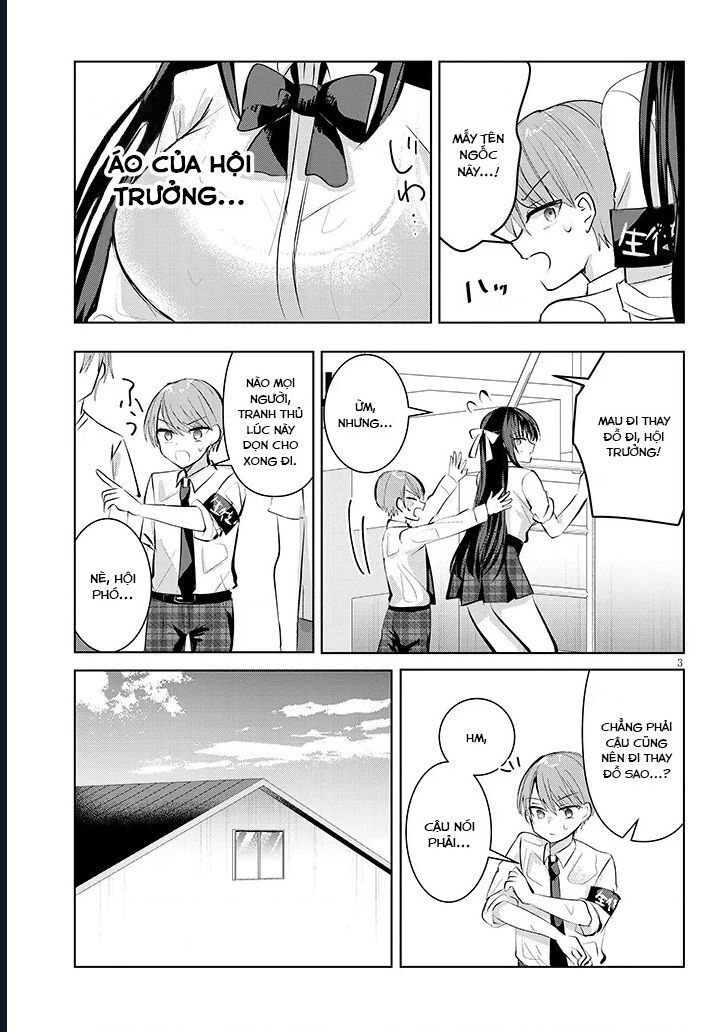 Kotowarenai Kaichou Wa Tomoe-Kun Ni Dake Shite Agetai - Chapter 6 - Page 3