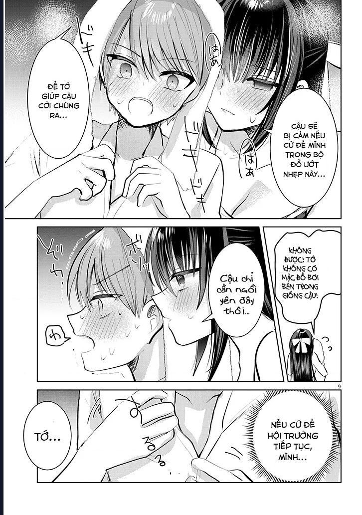 Kotowarenai Kaichou Wa Tomoe-Kun Ni Dake Shite Agetai - Chapter 6 - Page 9