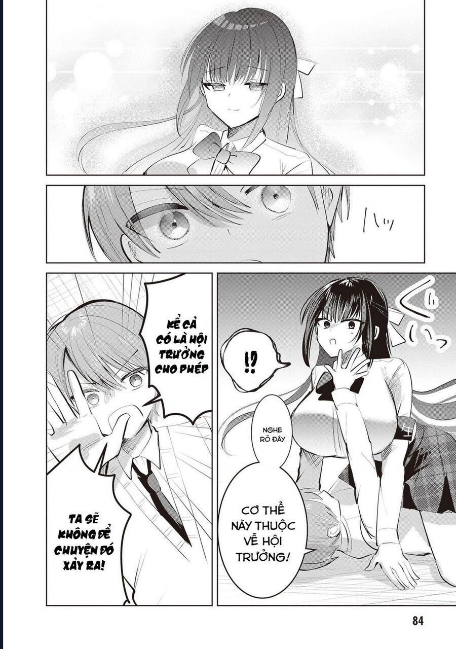 Kotowarenai Kaichou Wa Tomoe-Kun Ni Dake Shite Agetai - Chapter 7 - Page 8