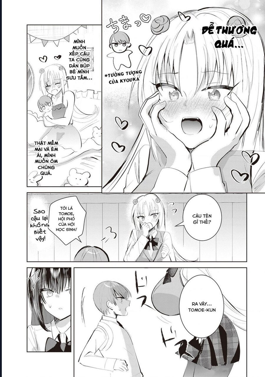 Kotowarenai Kaichou Wa Tomoe-Kun Ni Dake Shite Agetai - Chapter 8 - Page 6