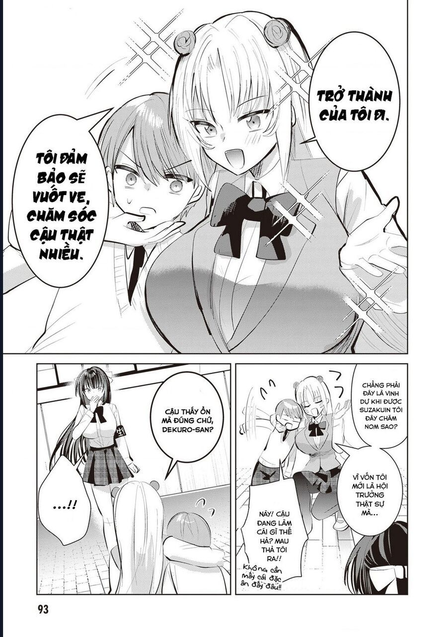 Kotowarenai Kaichou Wa Tomoe-Kun Ni Dake Shite Agetai - Chapter 8 - Page 7