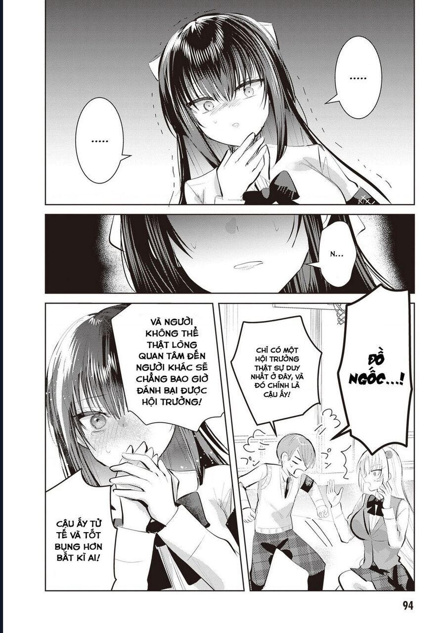 Kotowarenai Kaichou Wa Tomoe-Kun Ni Dake Shite Agetai - Chapter 8 - Page 8