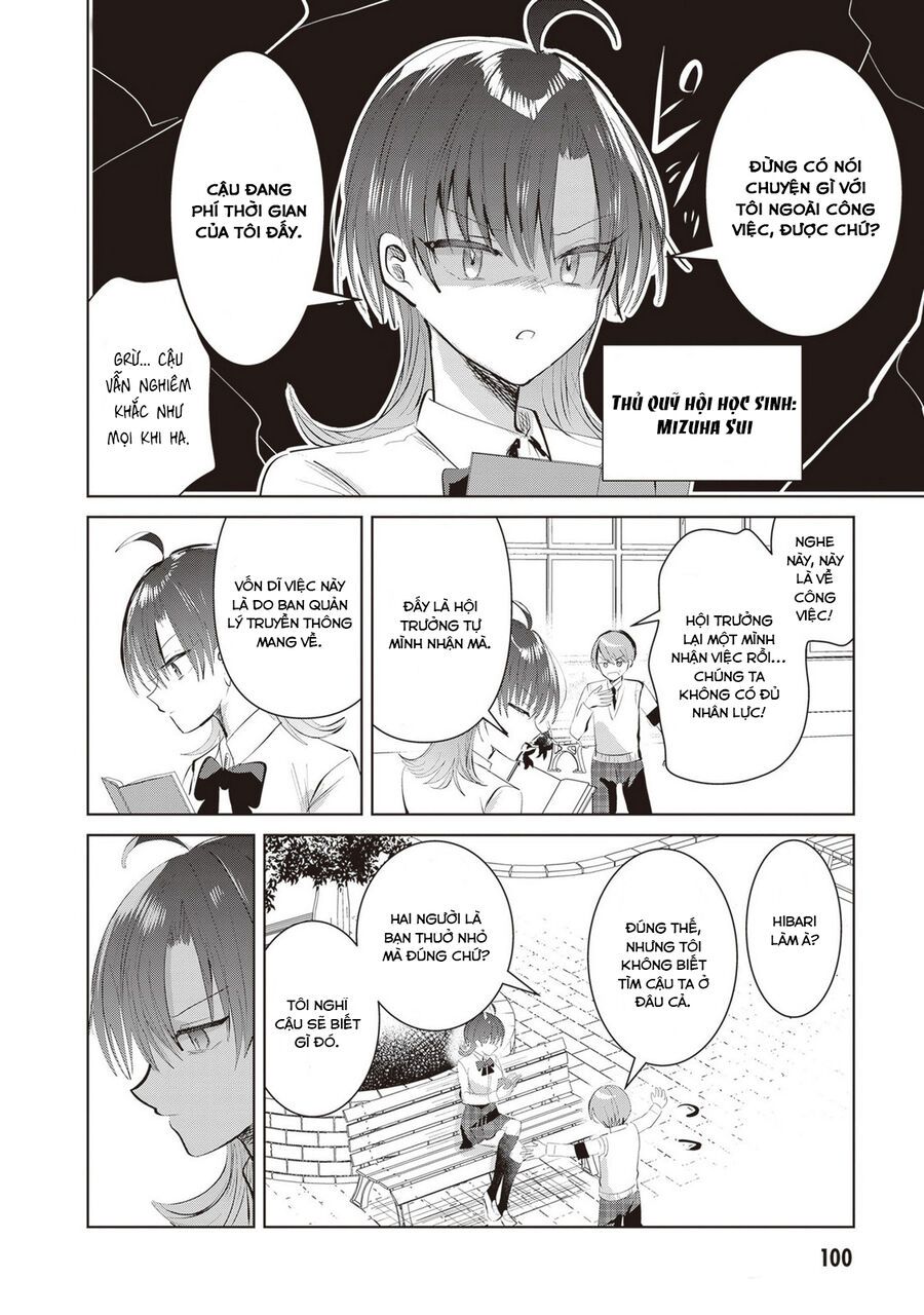 Kotowarenai Kaichou Wa Tomoe-Kun Ni Dake Shite Agetai - Chapter 9 - Page 4