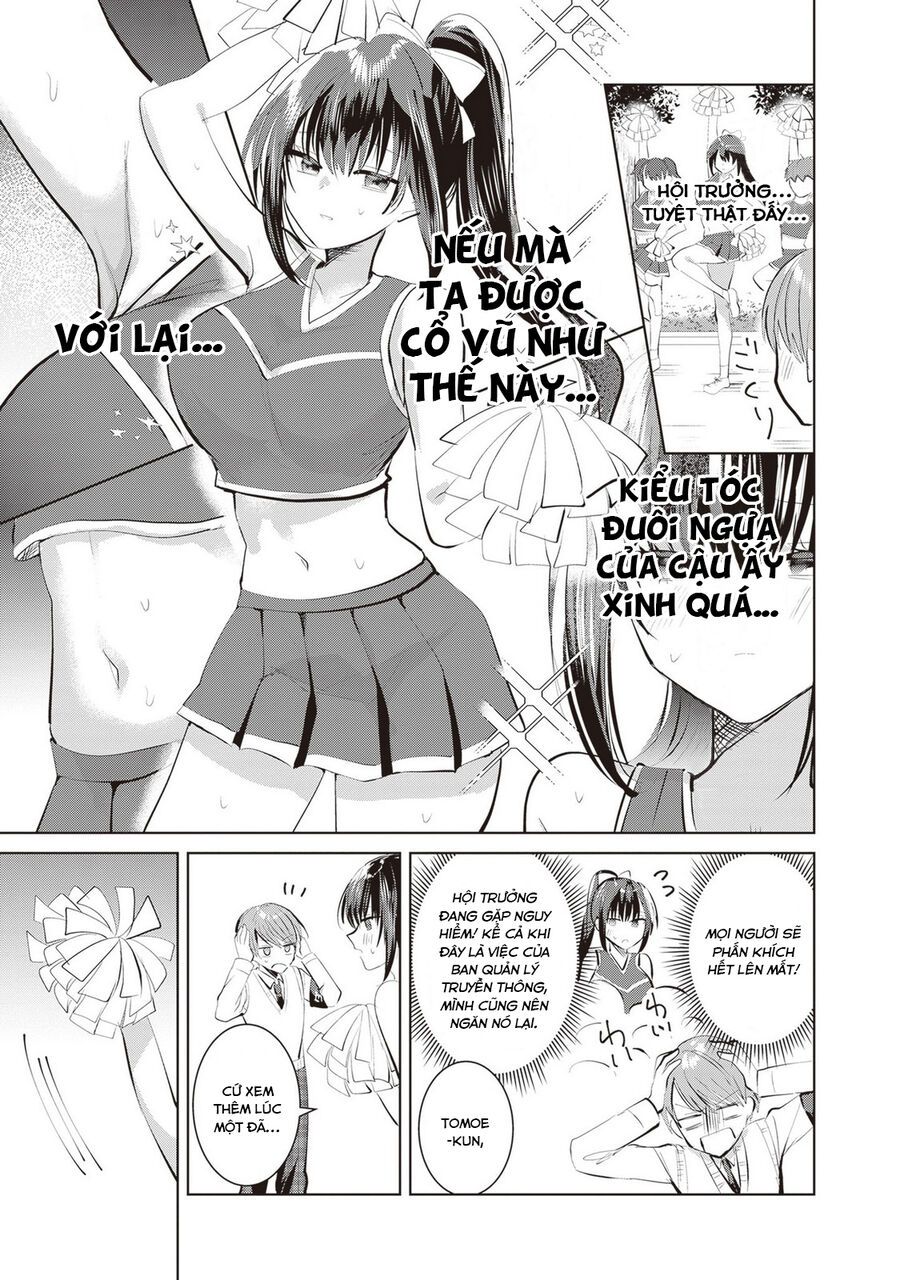 Kotowarenai Kaichou Wa Tomoe-Kun Ni Dake Shite Agetai - Chapter 9 - Page 7