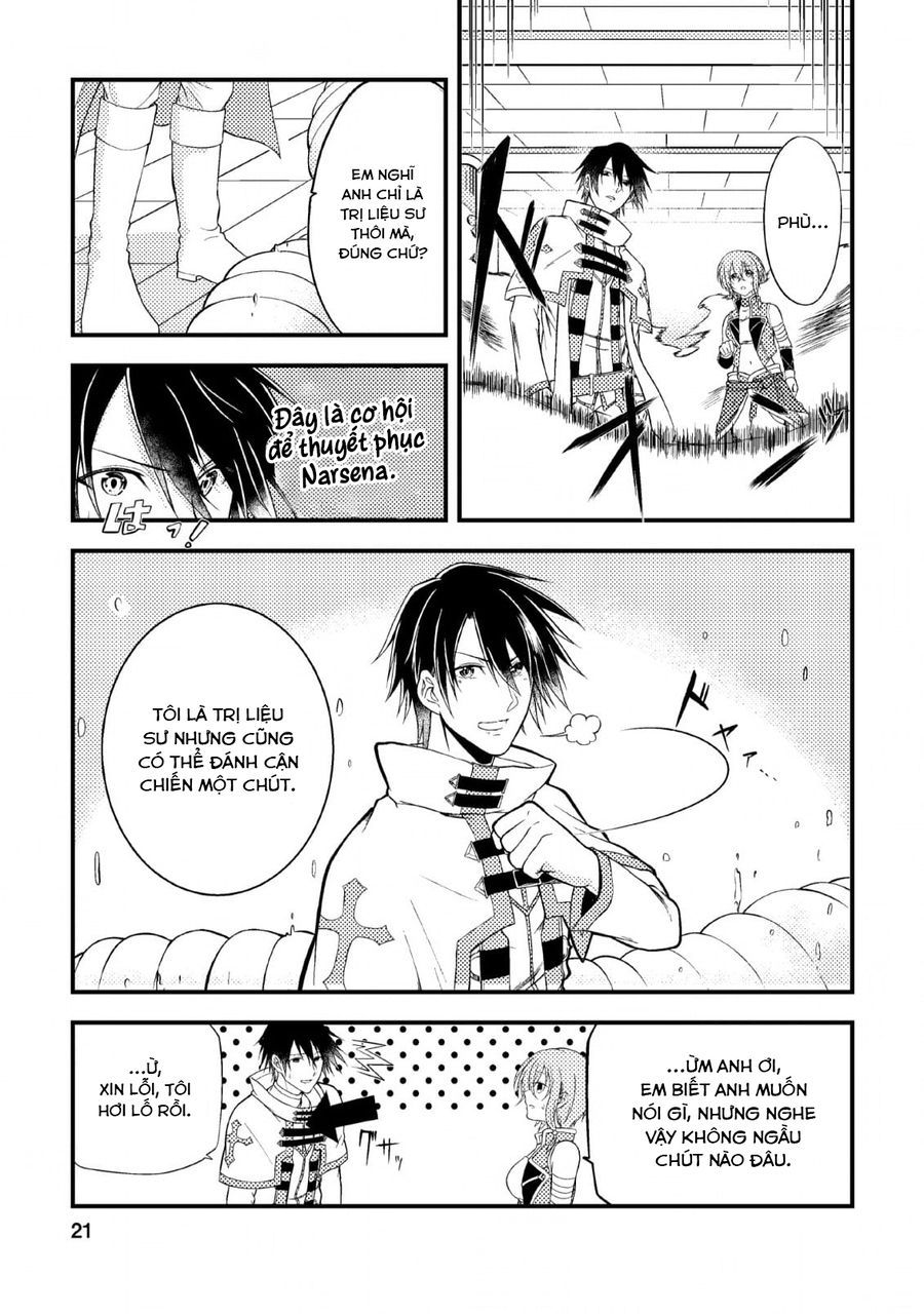 Pháp Sư Hồi Phục Bị Đuổi Khỏi Tổ Đội Hóa Ra Là Mạnh Nhất - Chapter 1 - Page 18