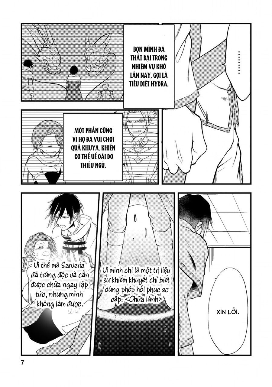 Pháp Sư Hồi Phục Bị Đuổi Khỏi Tổ Đội Hóa Ra Là Mạnh Nhất - Chapter 1 - Page 4