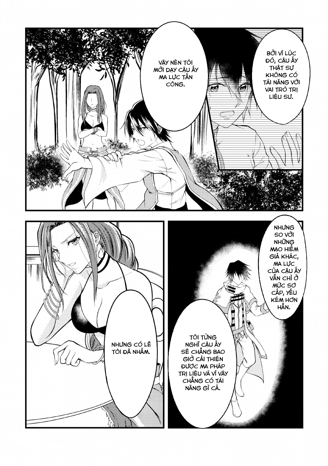 Pháp Sư Hồi Phục Bị Đuổi Khỏi Tổ Đội Hóa Ra Là Mạnh Nhất - Chapter 4 - Page 12